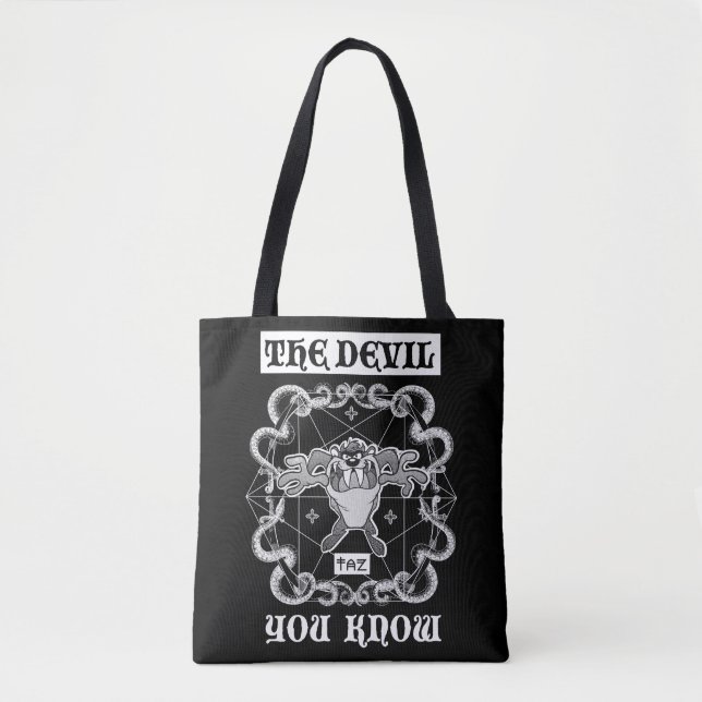Tote Bag TAZ™ Le Diable que vous connaissez (Devant)