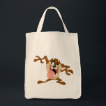 Tote Bag TAZ | Sticking his Tongue Out<br><div class="desc">This design feyour favorite Looney Tunes Character,  TAZ™.</div>
