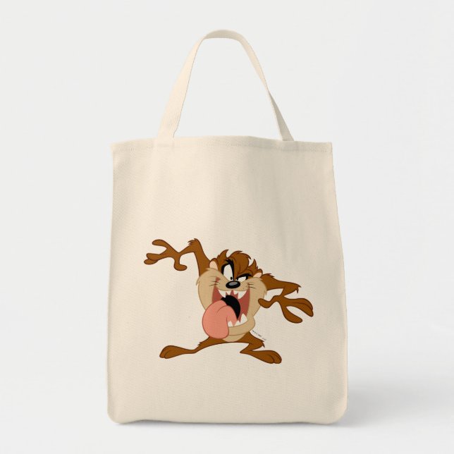 Tote Bag TAZ™ | Tirant la langue (Devant)