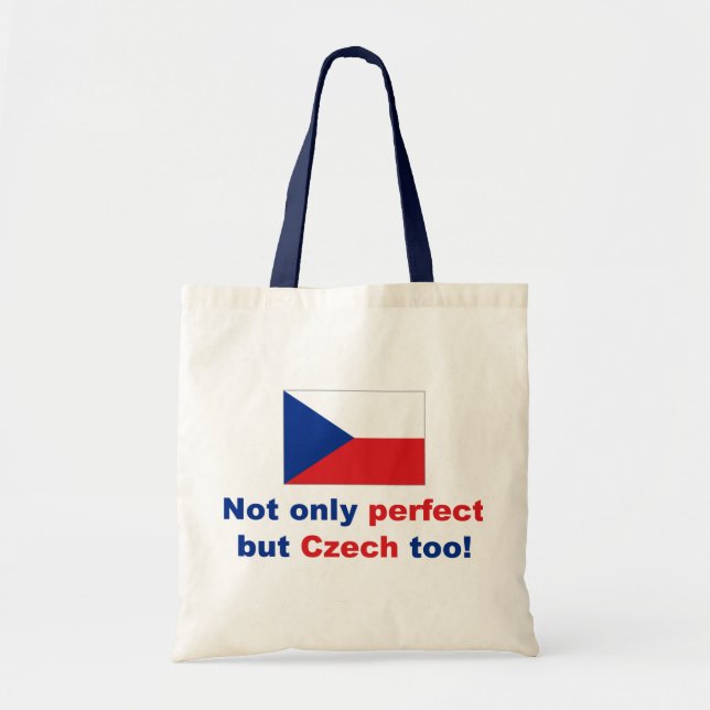 Tote Bag Tchèque parfait (Devant)