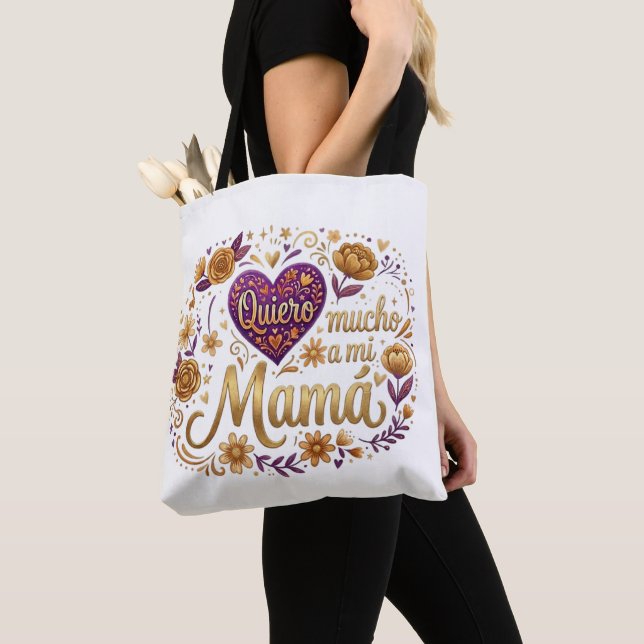 Tote Bag Te quiero, mamá (De près)