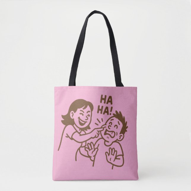 Tote Bag Tease conviviale (Devant)