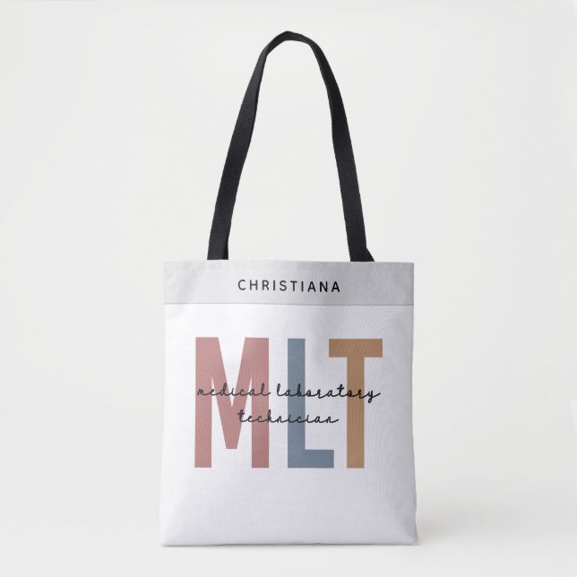 Tote Bag Technicien de laboratoire Médicale MLT personnalis (Devant)