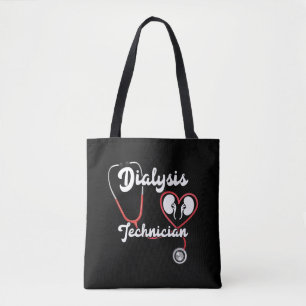 Tote Bag Technicien en dialyse Infirmière en néphrologie 