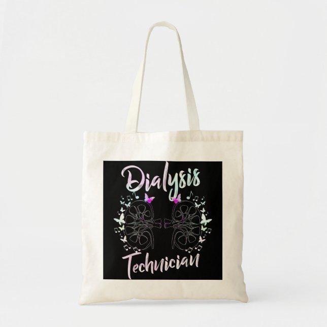 Tote Bag Technicien en dialyse Technologie de néphrologie a (Devant)