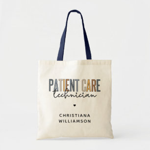 Tote Bag Technicien en soins aux patients sur mesure Cadeau