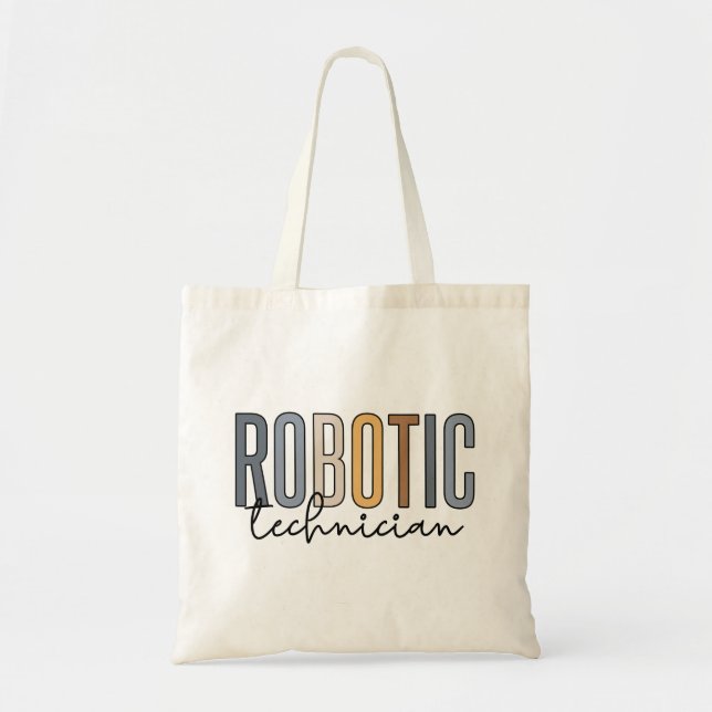 Tote Bag Technicien robotique | Robotique (Devant)