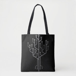 Tote Bag Technique du programmeur programmeur de l'arbre de