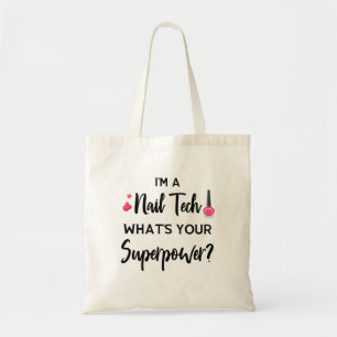 Tote Bag Technologie de l'ongle avec super-pouvoirs