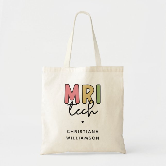 Tote Bag Technologie IRM de nom personnalisé | Cadeaux de t (Devant)