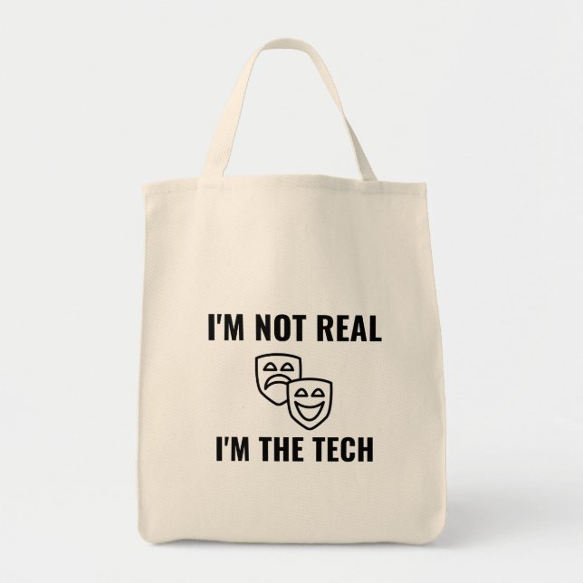 Tote Bag Technologie réelle (Devant)