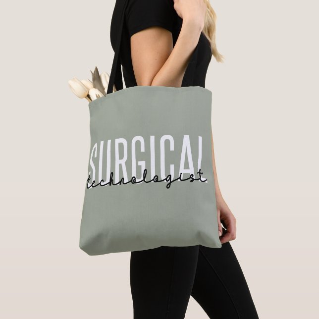 Tote Bag Technologue chirurgical Med Surg Tech Chirurgie Te (De près)