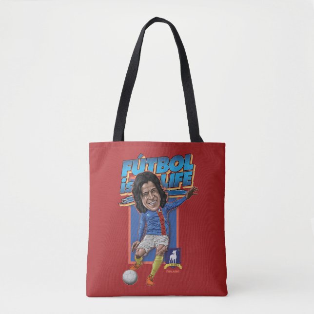 Tote Bag Ted Lasso | Dani Rojas Bobblehad (Devant)