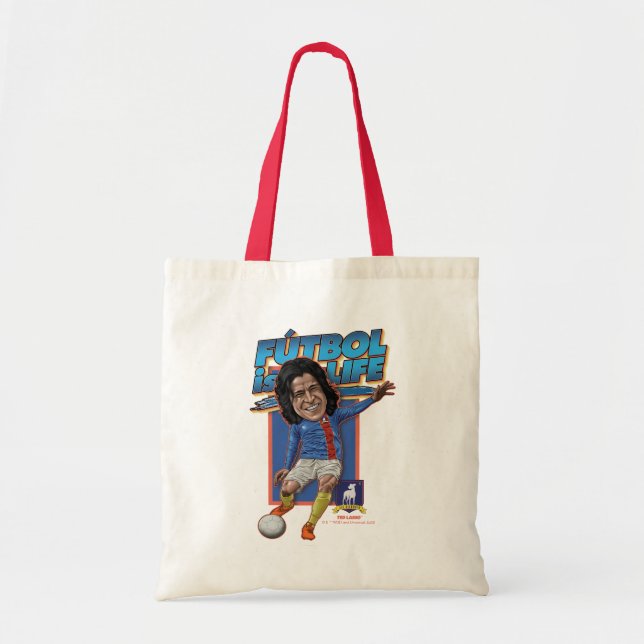 Tote Bag Ted Lasso | Dani Rojas Bobblehad (Devant)
