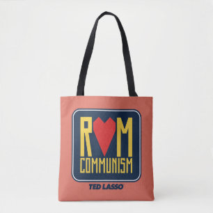 Tote Bag Ted Lasso Graphique du communisme rom