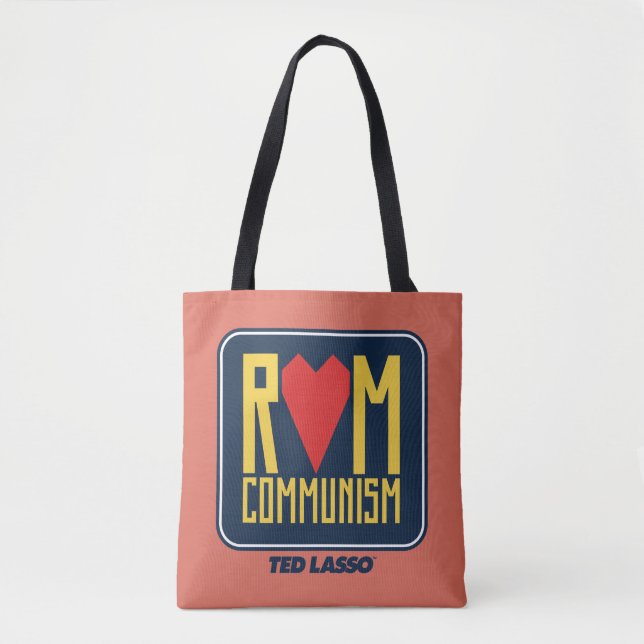 Tote Bag Ted Lasso | Graphique du communisme rom (Devant)