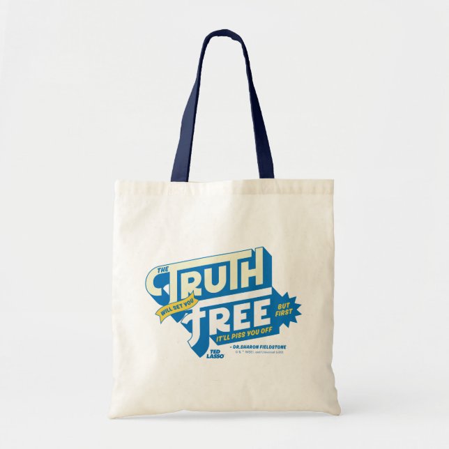 Tote Bag Ted Lasso | La Vérité Vous Libérera (Devant)