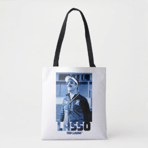 Tote Bag Ted Lasso Lasso Photo Portrait Graphique