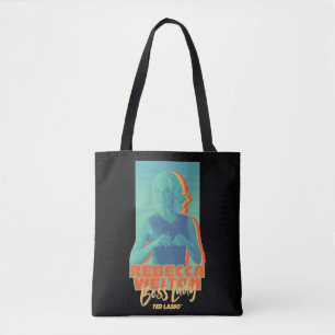 Tote Bag Ted Lasso Rebecca Welton Boss Lady Graphic