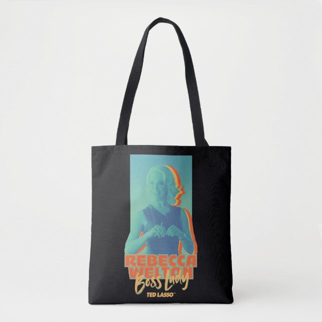 Tote Bag Ted Lasso | Rebecca Welton Boss Lady Graphic (Devant)