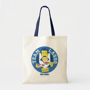 Tote Bag Ted Lasso   Team Lasso Tea Iconic Avatar