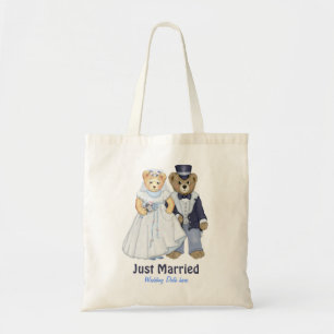 Tote Bag Teddy Bear Mariage - Personnaliser