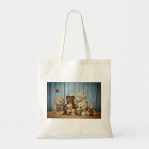 Tote Bag Teddy mit Freunde