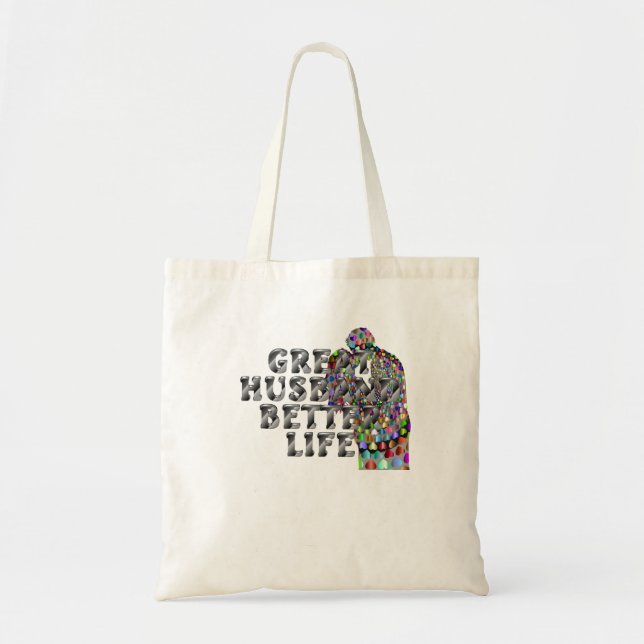 Tote Bag TEE Super Mari Super Vie (Devant)