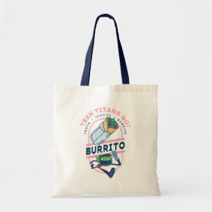 Tote Bag Teen Titans Go ! Beast Boy "Truth Justice Burrito"