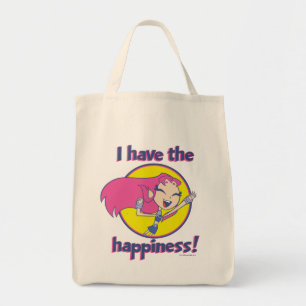 Tote Bag Teen Titans Go !   Starfire "I have the Happiness