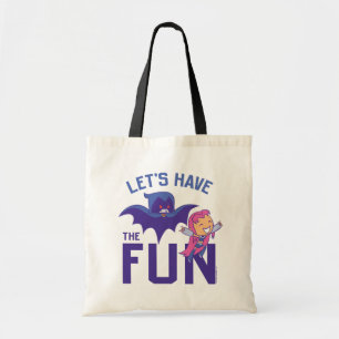 Tote Bag Teen Titans Go !   Starfire & Raven "Ayez Le Plai