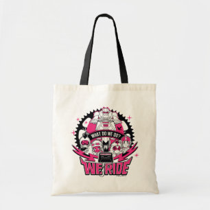 Tote Bag Teen Titans Go! "We Ride" Retro Moto Graphic