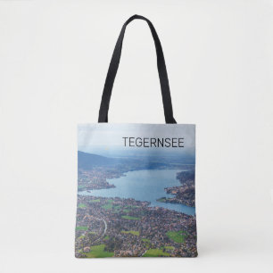 Tote Bag Tegernsee Bavière Lac Allemagne Panorama Souvenir