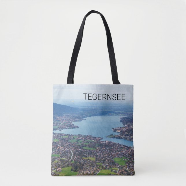 Tote Bag Tegernsee Bavière Lac Allemagne Panorama Souvenir (Devant)