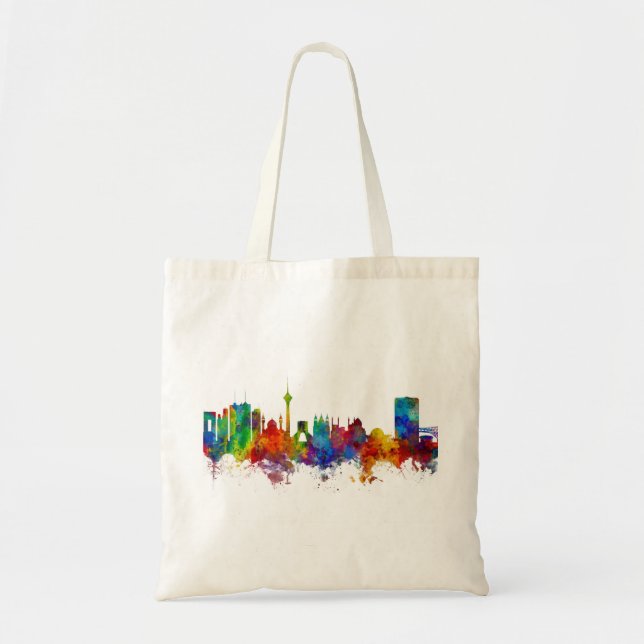 Tote Bag Téhéran Iran Skyline (Devant)