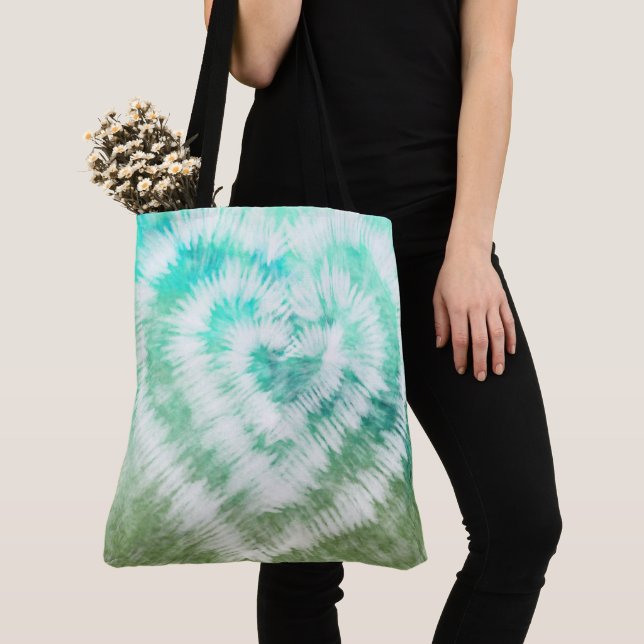 Tote Bag Teinture Tie-Dye (De près)