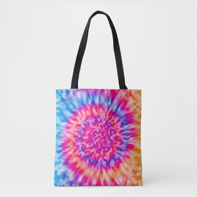 Tote Bag Teinture Tie Dye (Devant)