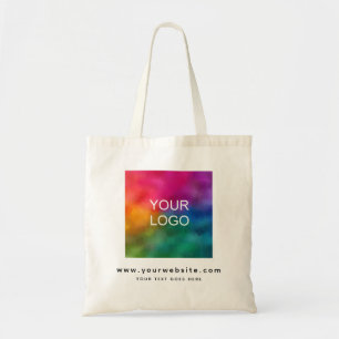 Tote Bag Télécharger le site Web du logo d'entreprise Modèl