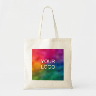 Tote Bag Téléchargez votre propre logo d'entreprise personn