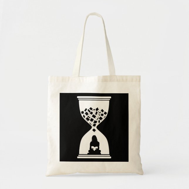 Tote Bag Tellement de livres si peu de livres de temps lire (Devant)