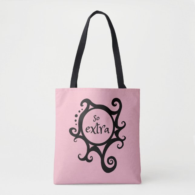 Tote Bag Tellement extra (Devant)