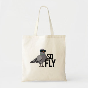 Tote Bag Tellement Fly Drôle Cool Pigeon Pun