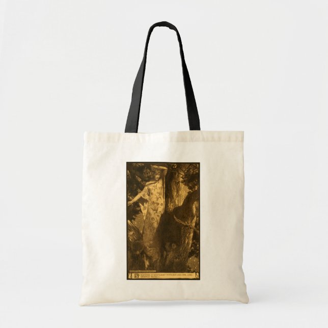 Tote Bag Tellement hantés Gardiens de la nuit au clair de l (Devant)