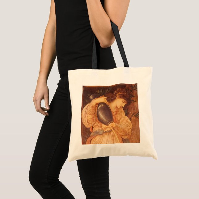 Tote Bag Temperantia par Sir Edward Coley Burne-Jones (Devant (produit))