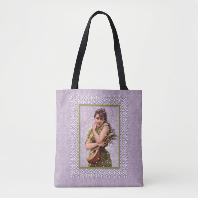 Tote Bag Tempête de neige d'avril (Devant)