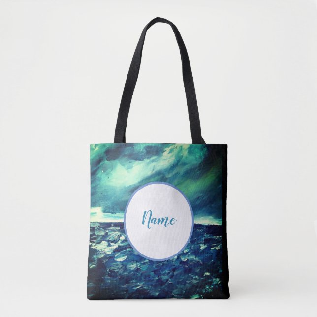 Tote Bag Tempête d'hiver (Devant)