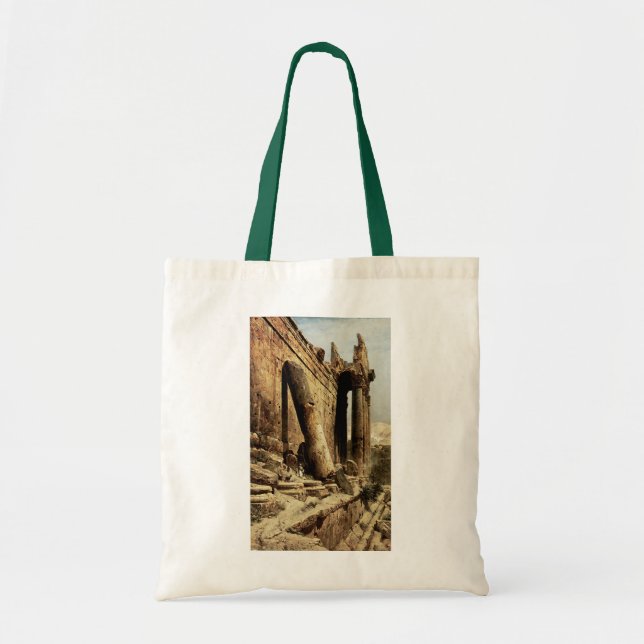 Tote Bag Temple en ruine à Ballbeck (Devant)