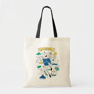 Tote Bag Temps d'aventure | Croquis de recherche "algébriqu