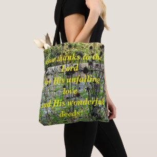 Tote Bag Temps de récolte ! Merci !