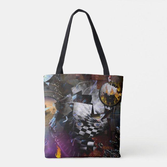 Tote Bag Temps et imagination (Dos)